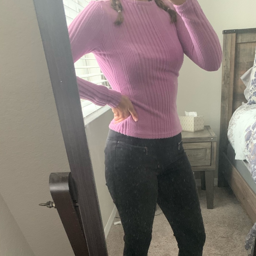 Ribbed sweater